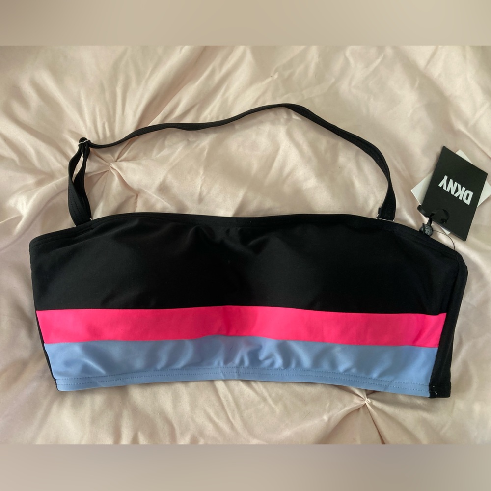 DKNY bandeau bikini top